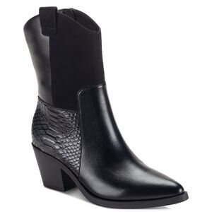 Sand & Stone Women's Biancaa Western Block Heel Booties 8